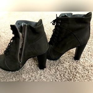 New winter Marko booties- leather and fur